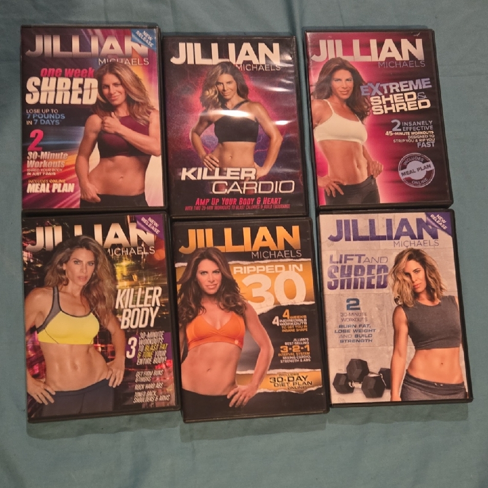 Jillian Michaels Workout DVD Set
